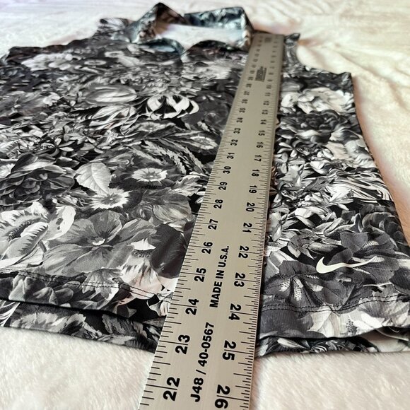 Nike Dri-Fit U.S Open 2019 Pebble Beach Floral Sleeveless Golf Polo Shirt Medium - Picture 7 of 11